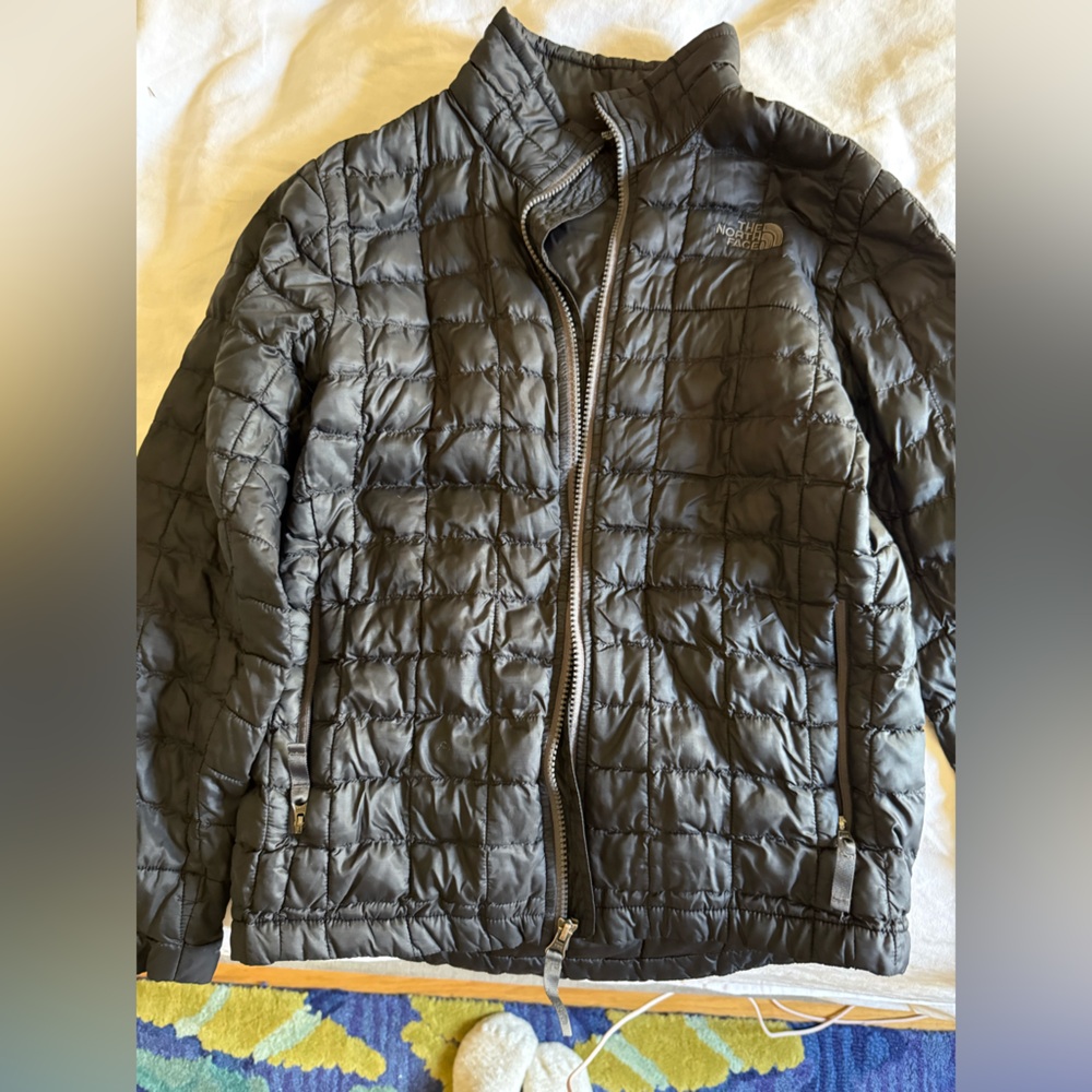 The North Face Boys' Black Quilted Jacket